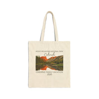 Load image into Gallery viewer, Rocky Mountain National Park Tote Bag – Personalized Canvas Mountain Souvenir