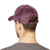 Load image into Gallery viewer, Vintage Embroidered Fall Trees Cap — Washed Grey Dad Hat