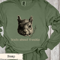 Load image into Gallery viewer, Nuts About Trouble Tee