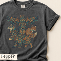 Load image into Gallery viewer, Woodland Animal Totem Art