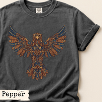 Load image into Gallery viewer, Floral Eagle Art Shirt