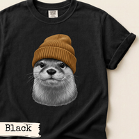 Load image into Gallery viewer, Otter Beanie Shirt