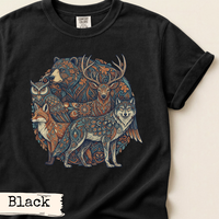 Load image into Gallery viewer, Woodland Animal Mandala Art