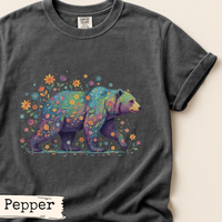 Load image into Gallery viewer, Floral Bear Art Design