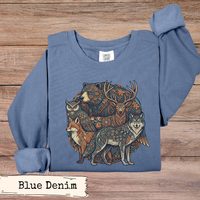 Load image into Gallery viewer, Woodland Animal Sweatshirt and Hoodie