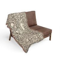 Load image into Gallery viewer, Fox Woven Blanket