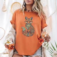 Load image into Gallery viewer, Floral Fox Art