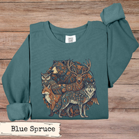 Load image into Gallery viewer, Woodland Animal Sweatshirt and Hoodie
