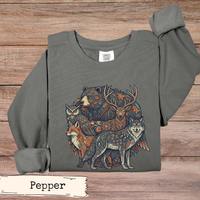 Load image into Gallery viewer, Woodland Animal Sweatshirt and Hoodie