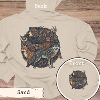 Load image into Gallery viewer, Woodland Animal Sweatshirt and Hoodie