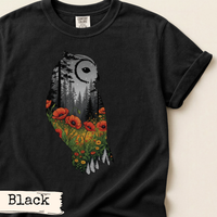 Load image into Gallery viewer, Owl Forest Silhouette