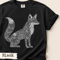 Load image into Gallery viewer, White Floral Fox