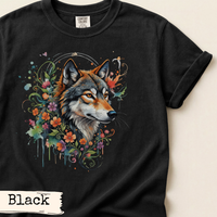 Load image into Gallery viewer, Watercolor Wolf Design