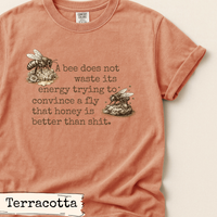 Load image into Gallery viewer, Bee Quote Dark Humor Design