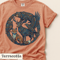 Load image into Gallery viewer, Woodland Animal Circle Art