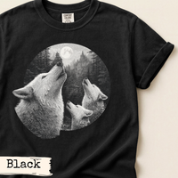 Load image into Gallery viewer, Howling Wolf Shirt front