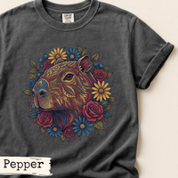 Load image into Gallery viewer, Capybara Flower Shirt
