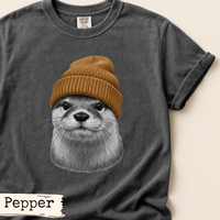 Load image into Gallery viewer, Otter Beanie Shirt