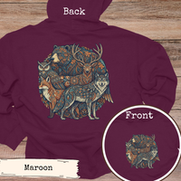 Load image into Gallery viewer, Woodland Animal Sweatshirt and Hoodie