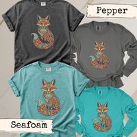 Load image into Gallery viewer, Floral Fox Art