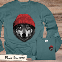 Load image into Gallery viewer, Wolf Beanie