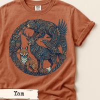 Load image into Gallery viewer, Woodland Animal Circle Art