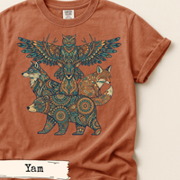 Load image into Gallery viewer, Woodland Animal Totem Art