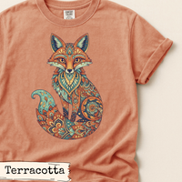 Load image into Gallery viewer, Floral Fox Art