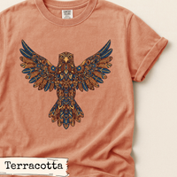 Load image into Gallery viewer, Floral Eagle Art Shirt
