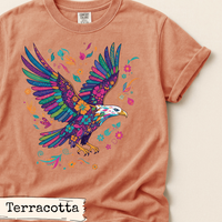 Load image into Gallery viewer, Colorful Eagle Art