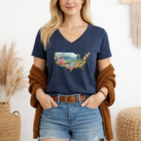 Load image into Gallery viewer, Usa Landscape Design Tee
