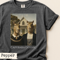 Load image into Gallery viewer, Capybara American Gothic