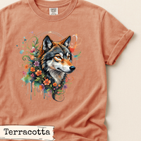 Load image into Gallery viewer, Watercolor Wolf Design