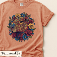 Load image into Gallery viewer, Capybara Flower Shirt