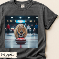 Load image into Gallery viewer, Capybara Curling Shirt