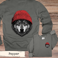 Load image into Gallery viewer, Wolf Beanie
