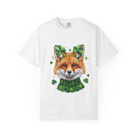 Load image into Gallery viewer, Fox Wearing Shamrocks T-shirt