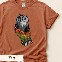 Load image into Gallery viewer, Owl Forest Silhouette