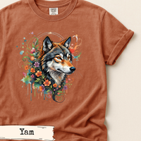 Load image into Gallery viewer, Watercolor Wolf Design