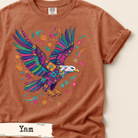 Load image into Gallery viewer, Colorful Eagle Art