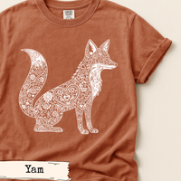Load image into Gallery viewer, White Floral Fox