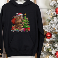 Load image into Gallery viewer, Bigfoot Christmas, Merry Christmas, Classic Unisex Pullover Hoodie

