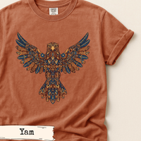 Load image into Gallery viewer, Floral Eagle Art Shirt