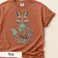 Load image into Gallery viewer, Floral Fox Art