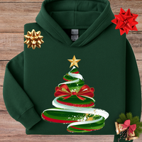 Load image into Gallery viewer, Swirly Paint Christmas Tree | Modern Christmas
