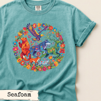 Load image into Gallery viewer, Spanish Folk Art Wildlife Shirt