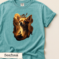 Load image into Gallery viewer, Chihuahua Howling at Moon Shirt