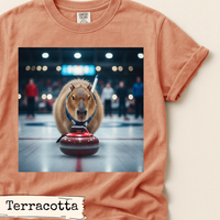 Load image into Gallery viewer, Capybara Curling Shirt