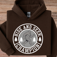 Load image into Gallery viewer, Hide and Seek Champion | Bigfoot | Outdoor Adventure
