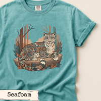 Load image into Gallery viewer, Snow Leopard Art Shirt